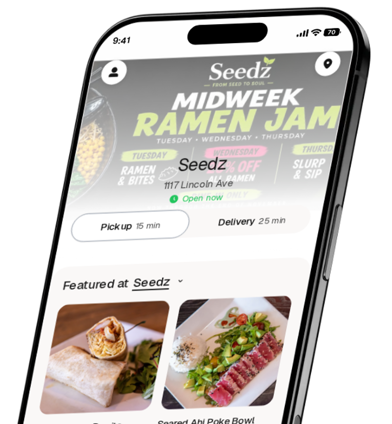 Seedz app preview