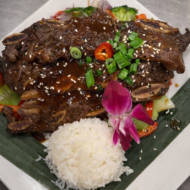 Kalbi Beef Short Rib.