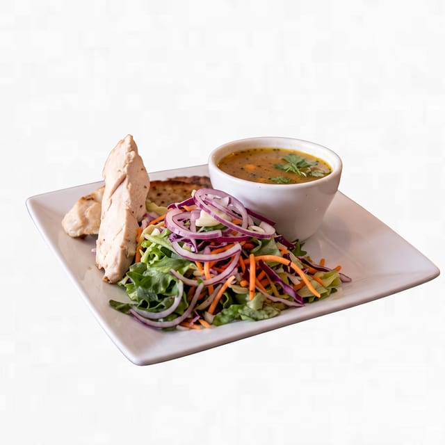 Soup, Salad & Bread.