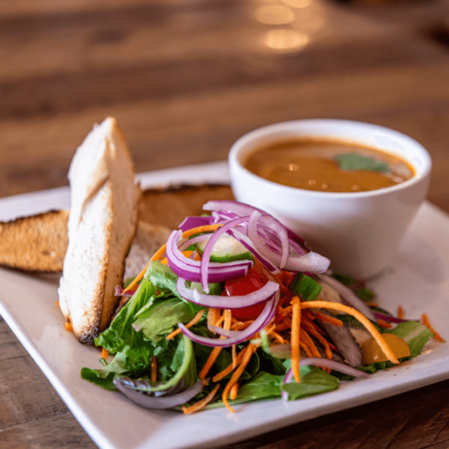 Soup, Salad & Bread.