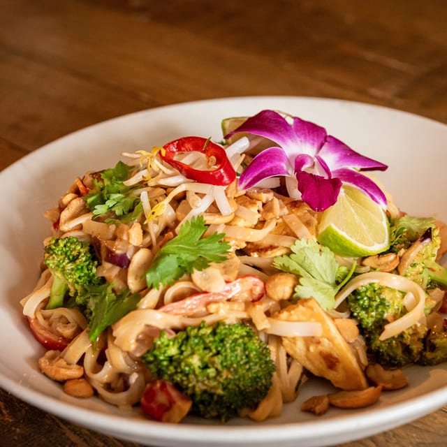 Korean Cashew Noodles.