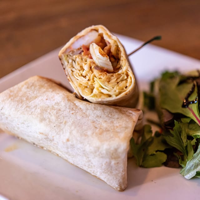 Jerk Shrimp Burrito.