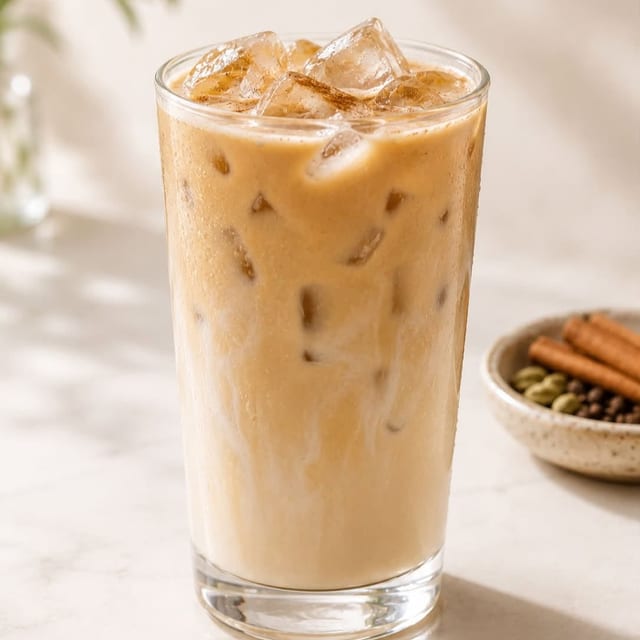 Iced Chai Latte.
