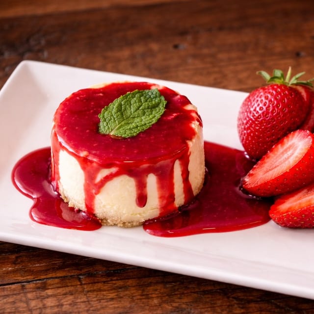 Vanilla Cheesecake.
